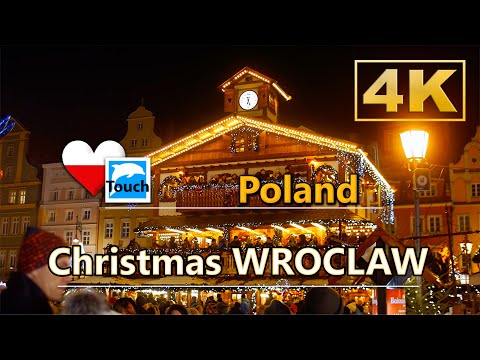 Wroclaw - Christmas Markets, Poland ► Travel Video, 4K ► Travel in Poland #TouchChristmas
