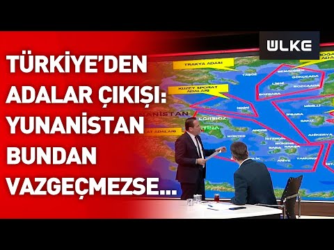 Türkiye&#039;den Adalar çıkışı: Yunanistan bundan vazgeçmezse... | @SiradisiUlkeTV