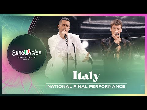 Mahmood &amp; BLANCO - Brividi - Italy 🇮🇹 - National Final Performance - Eurovision 2022