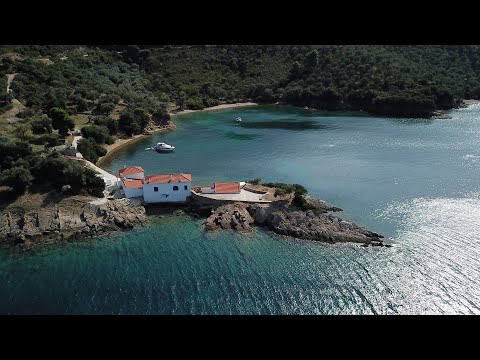 Η Τζάστενη (Ν.Μαγνησίας) ΑΝΩΘΕΝ - Aerial video by drones Dji