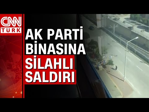 Adana&#039;da AK Parti Çukurova binasına yönelik silahlı saldırı gerçekleşti