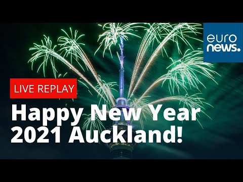 Happy New Year New Zealand! Auckland welcomes in 2021 with celebratory fireworks
