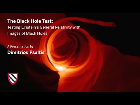 Dimitrios Psaltis | The Black Hole Test || Radcliffe Institute