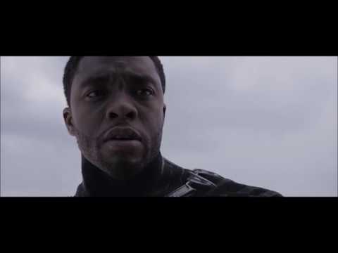 Black Panther - All insane scenes &amp; dialogues from Civil War