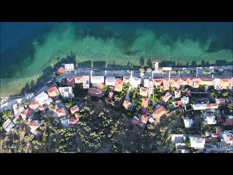 Πήλιο: Η Άφυσσος και η ακτογραμμή της από ψηλά- Greece, Pelion: Afyssos and its coastline from above