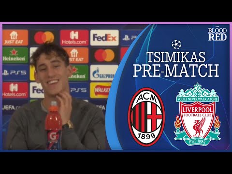 &#039;My Dream Came TRUE&#039; | Kostas Tsimikas previews AC Milan v Liverpool | Press Conference