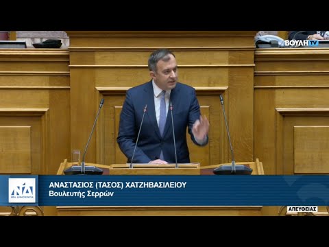Απόσπασμα ομιλίας Χατζηβασιλείου στη Βουλή για νομοσχέδιο Υπ. Παιδείας - Κριτική σε ΣΥΡΙΖΑ &amp; ΠΑΣΟΚ