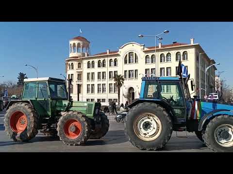 Κινητοποιήσεις αγροτών Θεσσαλονίκη
