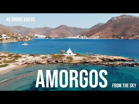 Amorgos by drone - Αμοργός από τον ουρανό